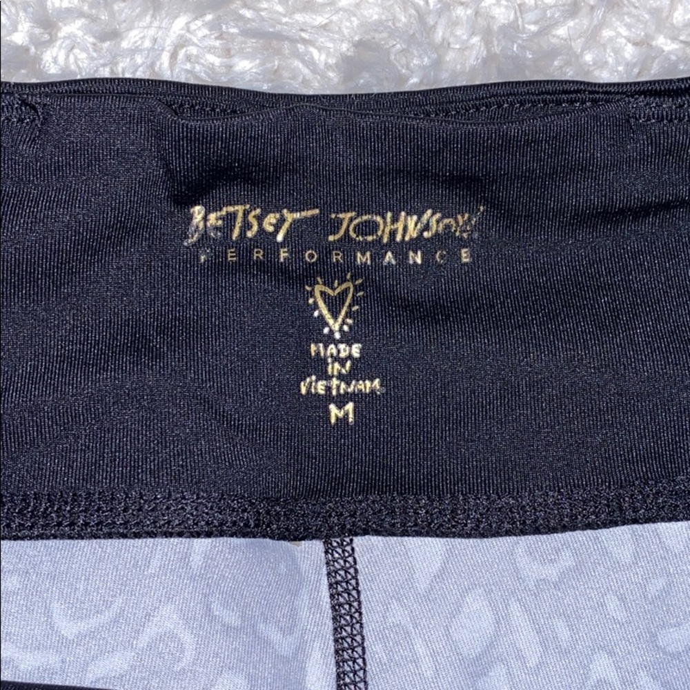 Betsy Johnson Leopard Print Performance Capris - image 2